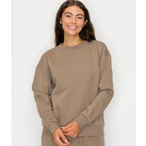 NWOT Rosio Women's Fleece Crewneck - Size Large